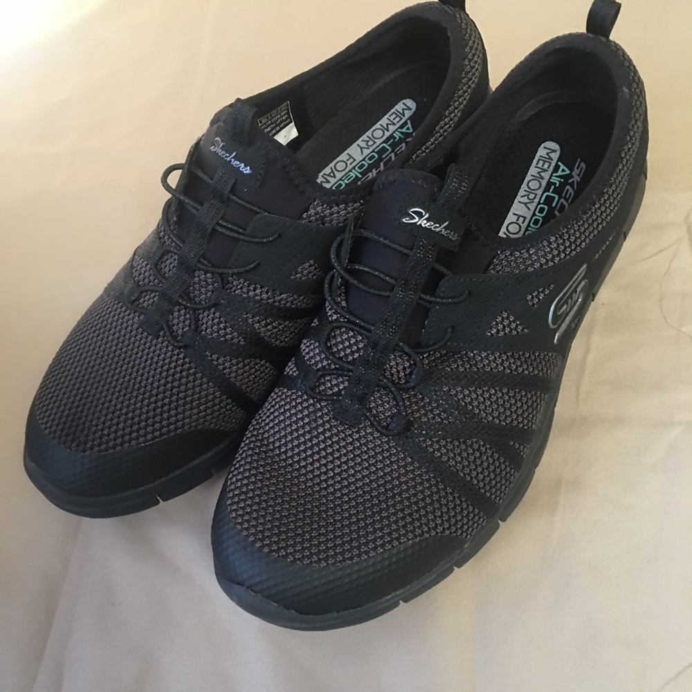 Womens Black Skechers